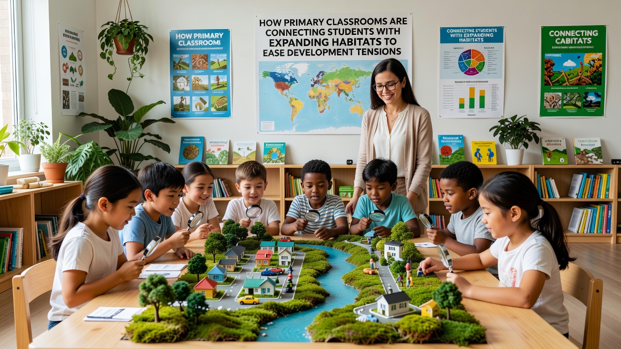 How Primary Classrooms Are Connecting Students with Expanding Habitats to Ease Development Tensions