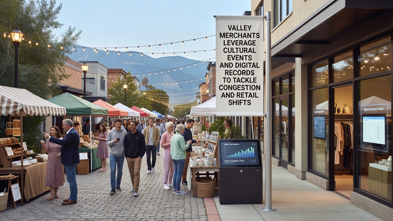 Valley Retailers Harness Cultural Festivals and Archived Data to Address Traffic Congestion and Evolving Shopping Patterns