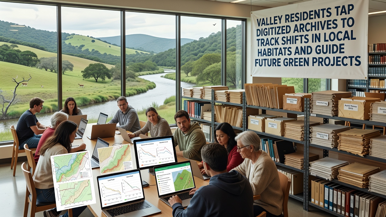 Valley Residents Tap Digitized Archives to Track Shifts in Local Habitats and Guide Future Green Projects